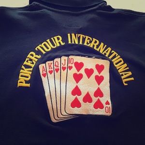 Poker Tour Big Slick Royal Flush XL Polo Shirt